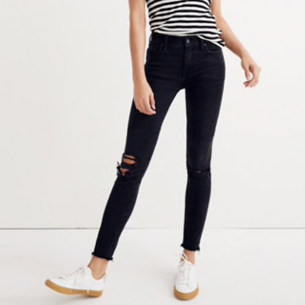 Madewell Black Skinny Jean